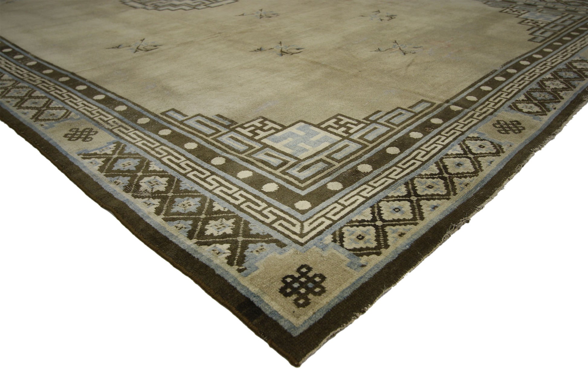 7 x 12 Antique Chinese Peking Rug 74038