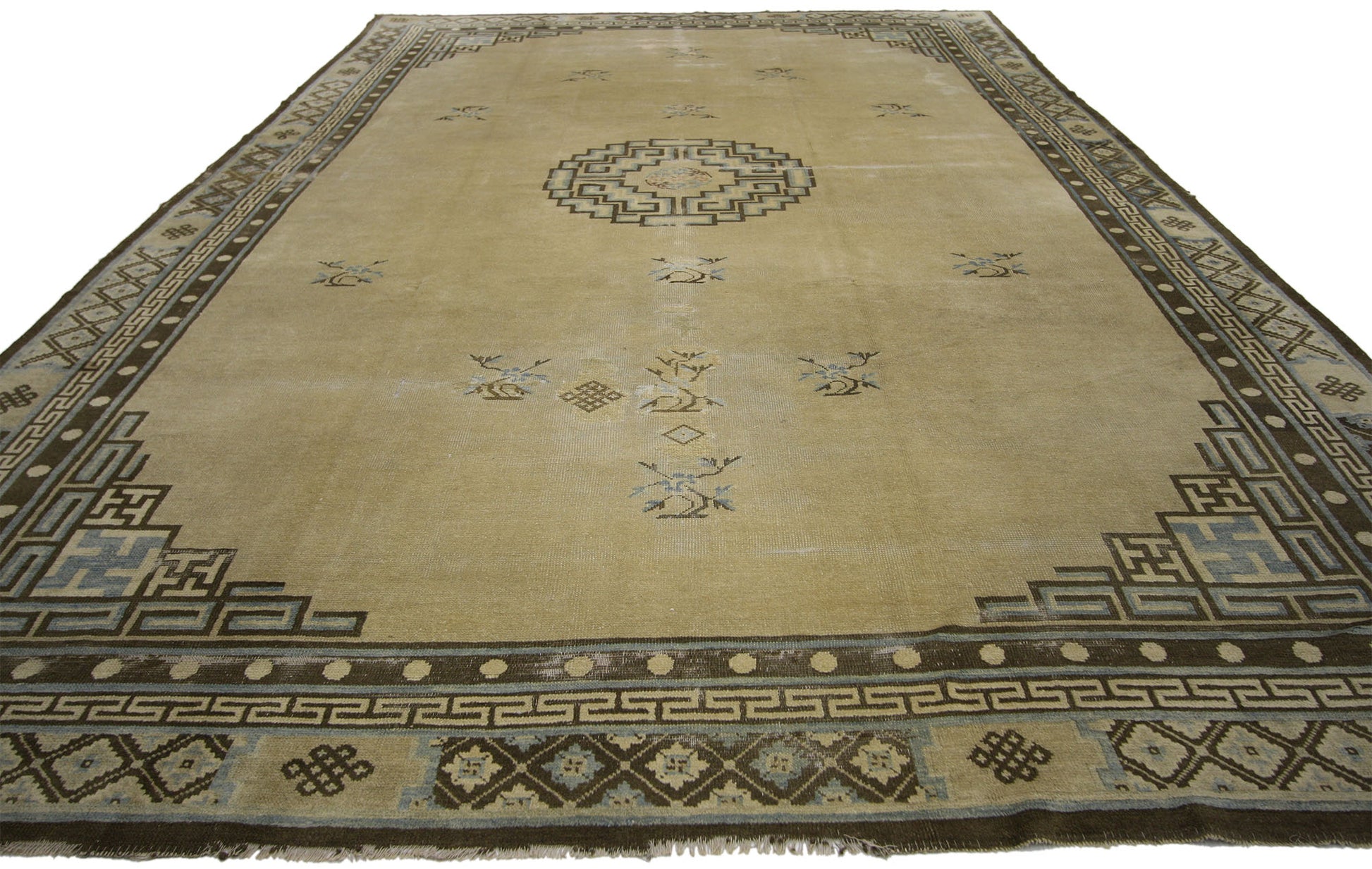 7 x 12 Antique Chinese Peking Rug 74038