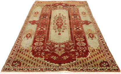 3 x 6 Antique Turkish Oushak Rug 74047