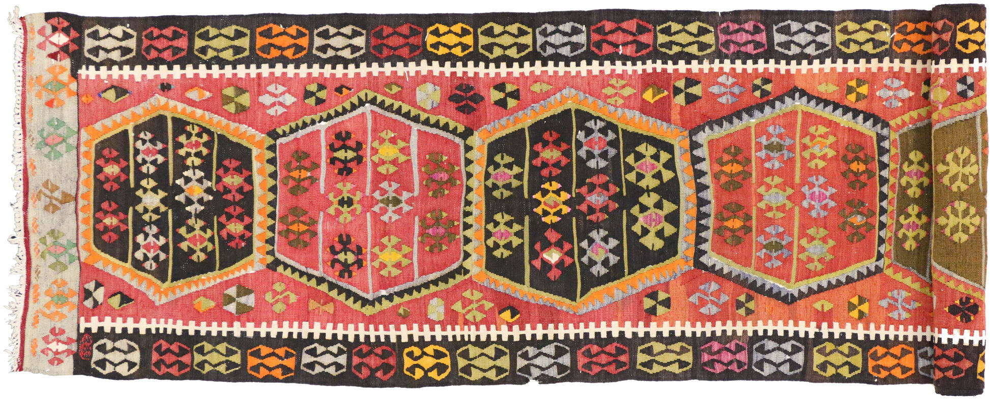 3 x 17 Antique Kilim Rug 74052