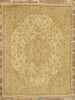 10 x 14 Antique Turkish Oushak Rug 74056