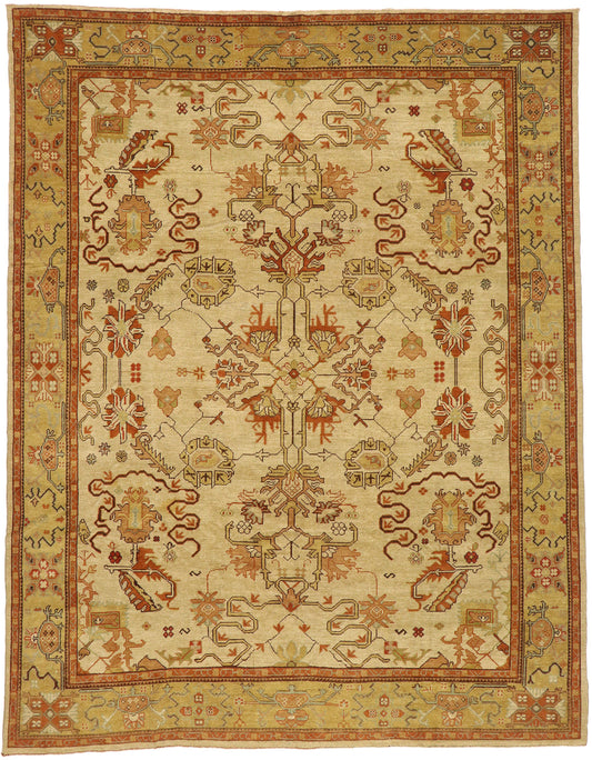 10 x 12 Turkish Oushak Rug 74067
