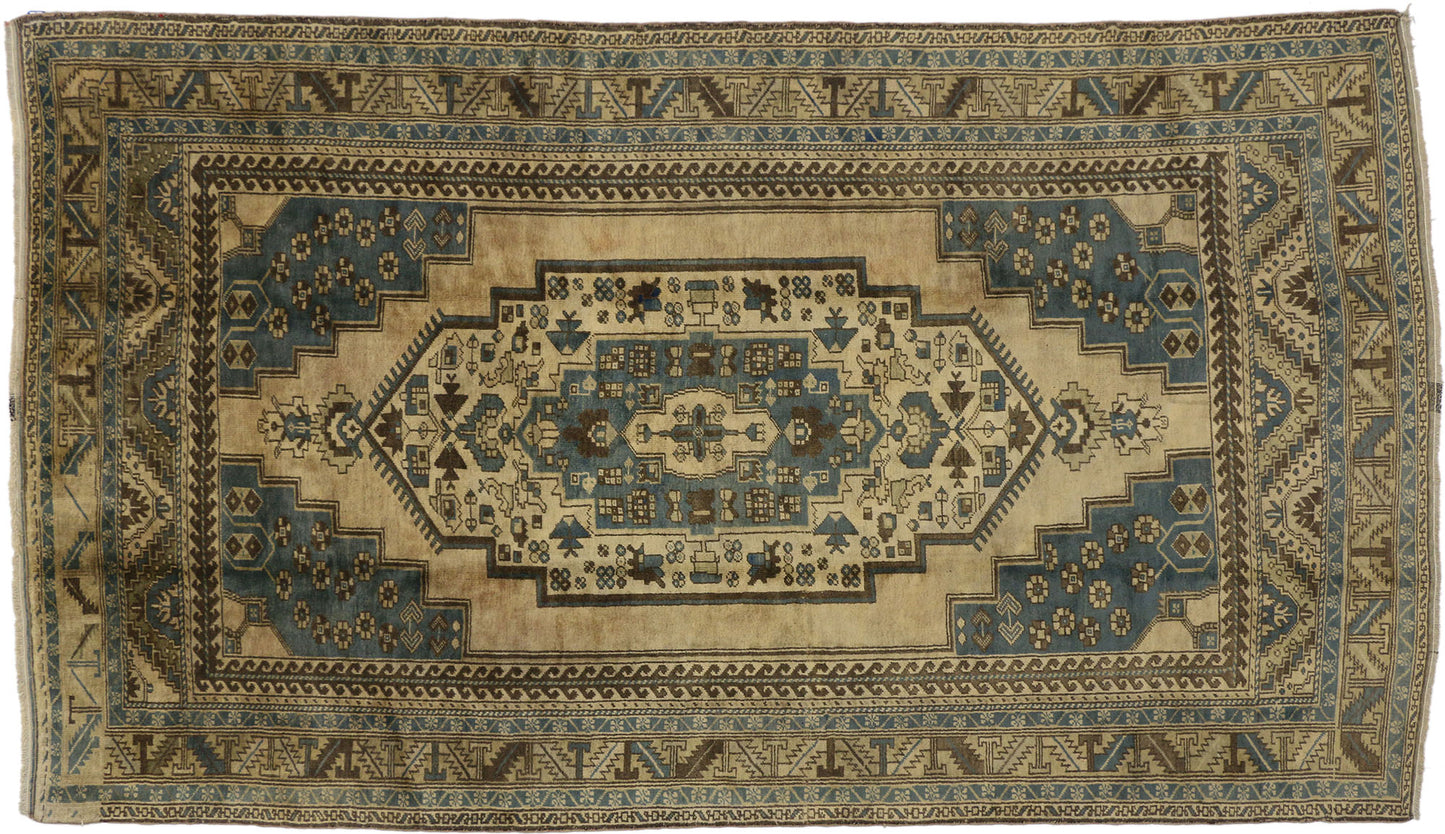 6 x 10 Vintage Oushak Rug 74097