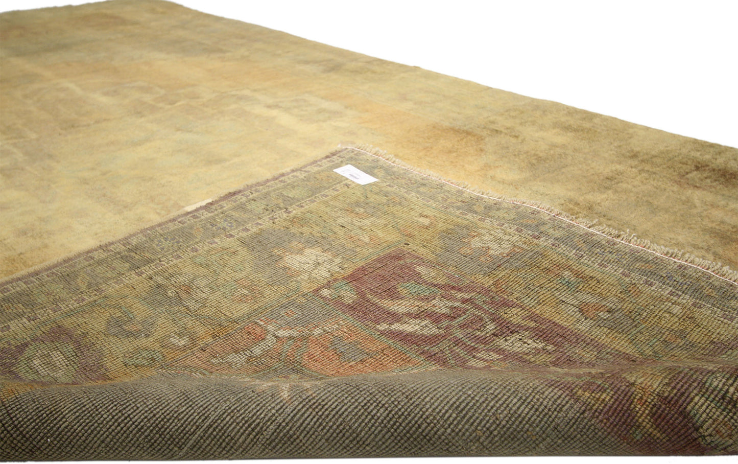 5 x 9 Vintage Turkish Oushak Rug 74106