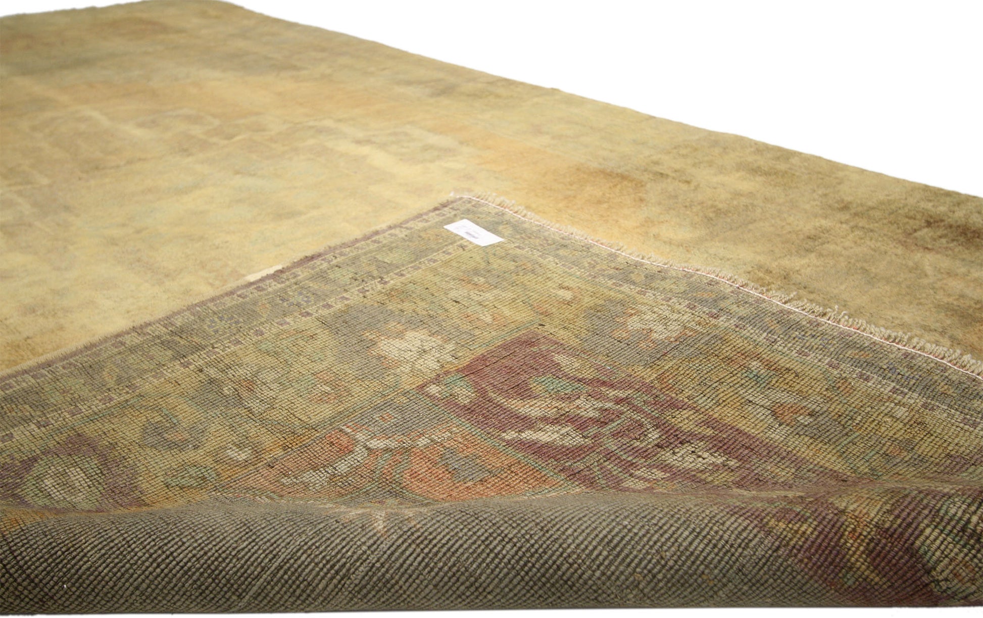 5 x 9 Vintage Turkish Oushak Rug 74106