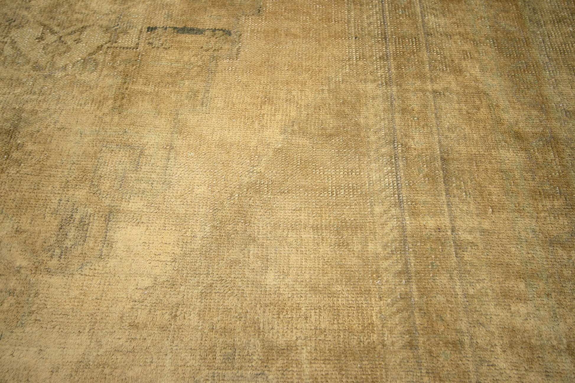 5 x 10 Vintage Turkish Oushak Rug 74112