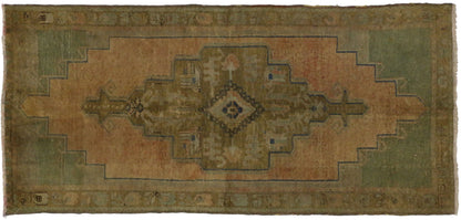 4 x 7 Vintage Oushak Rug 74116