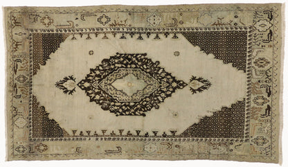 5 x 8 Vintage Oushak Rug 74123