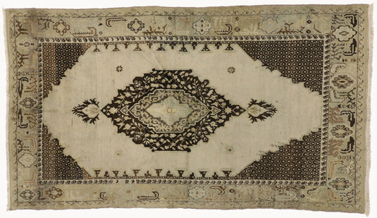 5 x 8 Vintage Oushak Rug 74123
