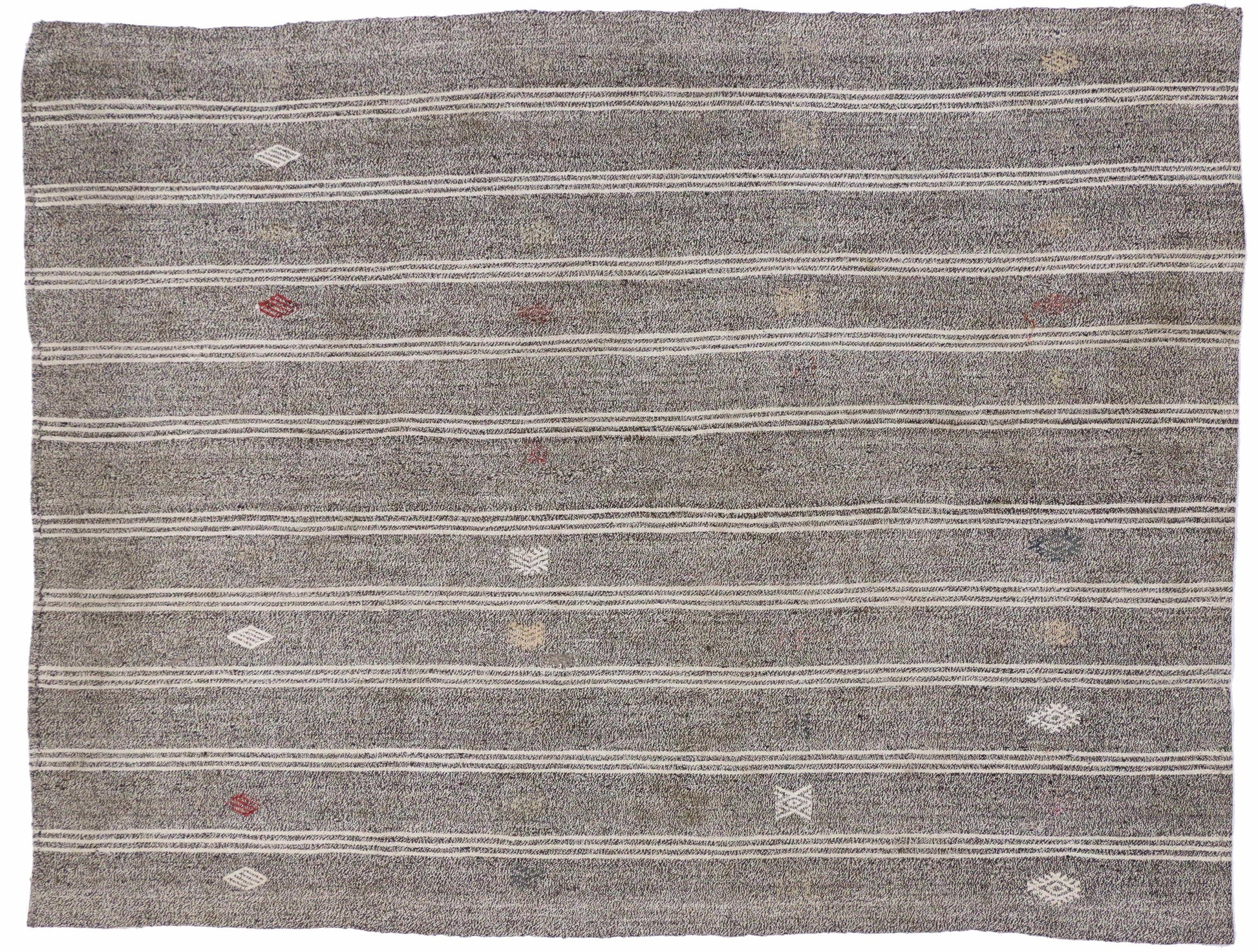 5 x 7 Vintage Turkish Kilim Rug 74135
