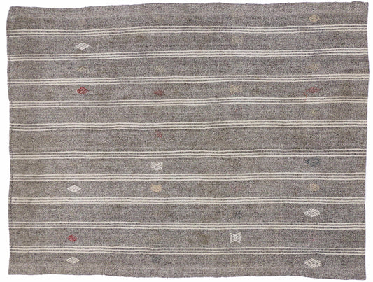5 x 7 Vintage Turkish Kilim Rug 74135