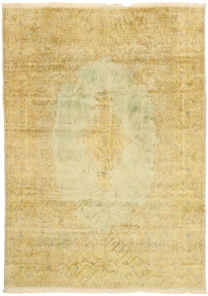 10 x 14 Vintage Persian Kerman Rug 74160