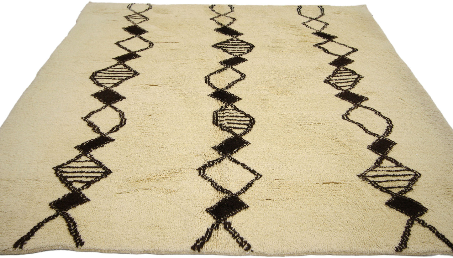 5 x 5 Contemporary Moroccan Rug 74170