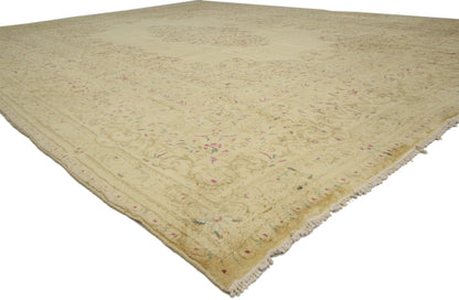 9 x 11 Vintage Persian Kerman Rug 74200