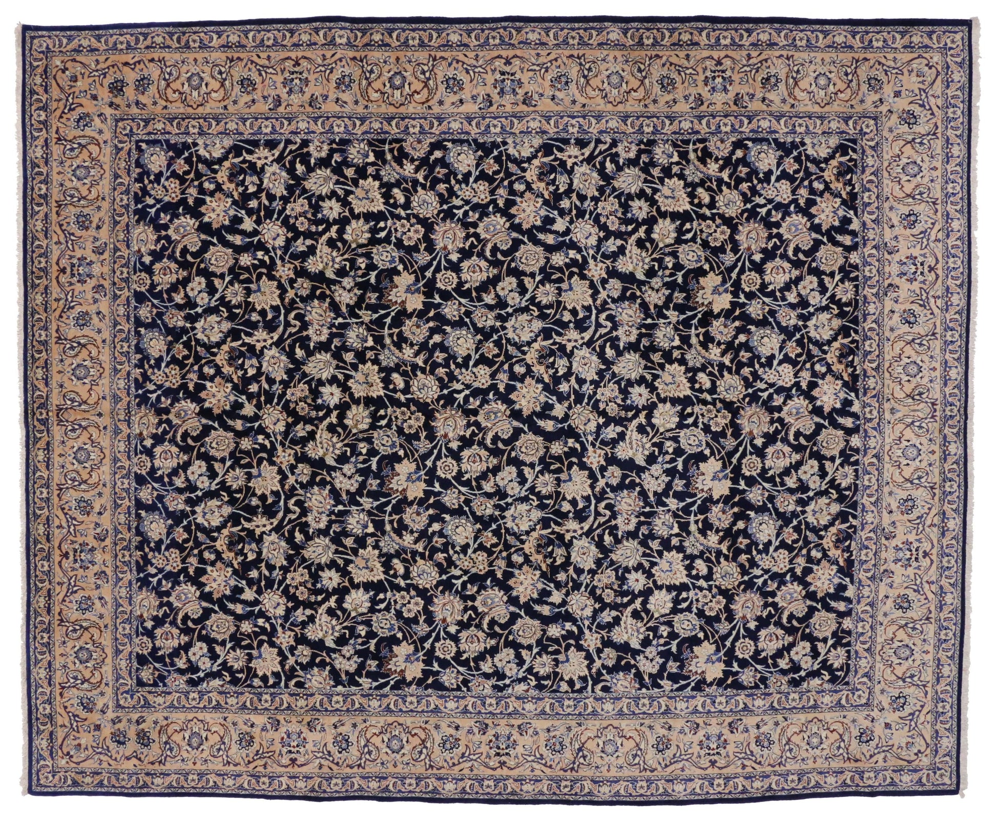 11 x 13 Vintage Nain Rug 74210