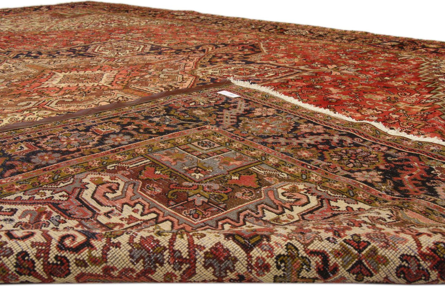 10 x 13 Vintage Heriz Rug 74211