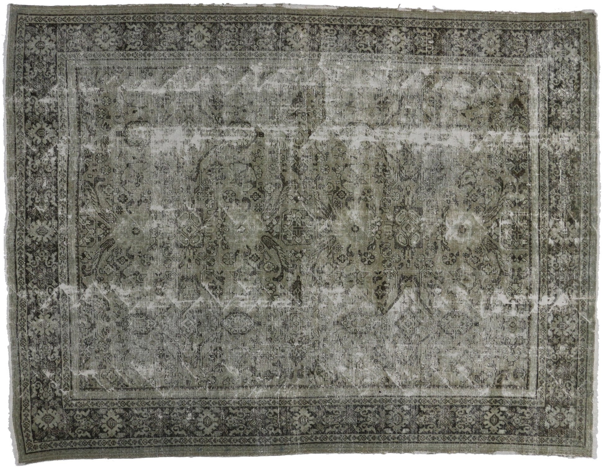 10 x 14 Antique Mahal Rug 74216