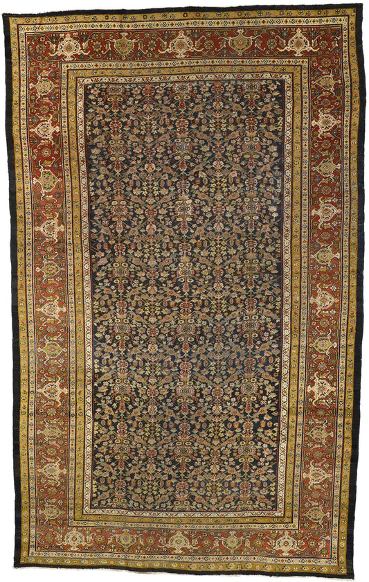 10 x 16 Antique Persian Sultanabad Rug 74217