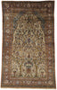 7 x 11 Antique Persian Mohtasham Kashan Rug 74220