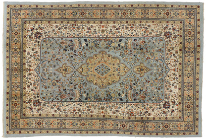 6 x 9 Vintage Indian Rug 74222