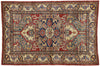 4 x 6 Vintage Turkish Oushak Rug 74236