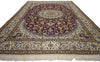 7 x 9 Vintage Persian Nain Rug 74241