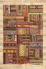 7 x 10 Vintage Patchwork Madras Rug 74243