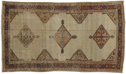 6 x 12 Antique Persian Malayer Rug 74246