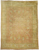 10 x 13 Antique Turkish Oushak Rug 74249
