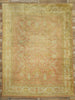 10 x 13 Antique Turkish Oushak Rug 74249