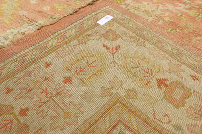 10 x 13 Antique Turkish Oushak Rug 74249
