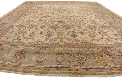 11 x 14 Antique Turkish Oushak Rug 74250