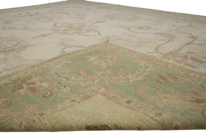 9 x 11 Vintage Oushak Rug 74259