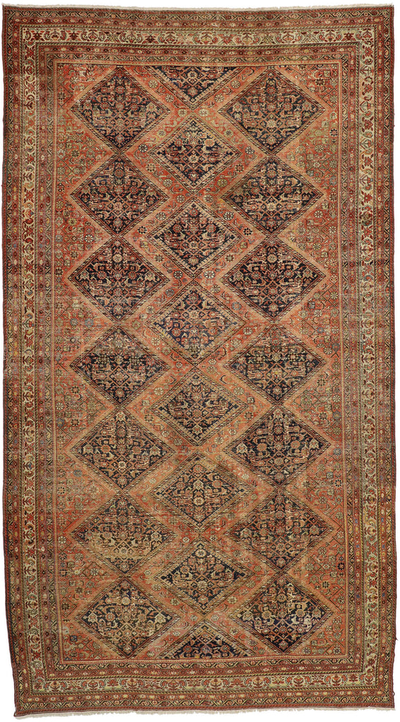 10 x 18 Antique Persian Malayer Rug 74262