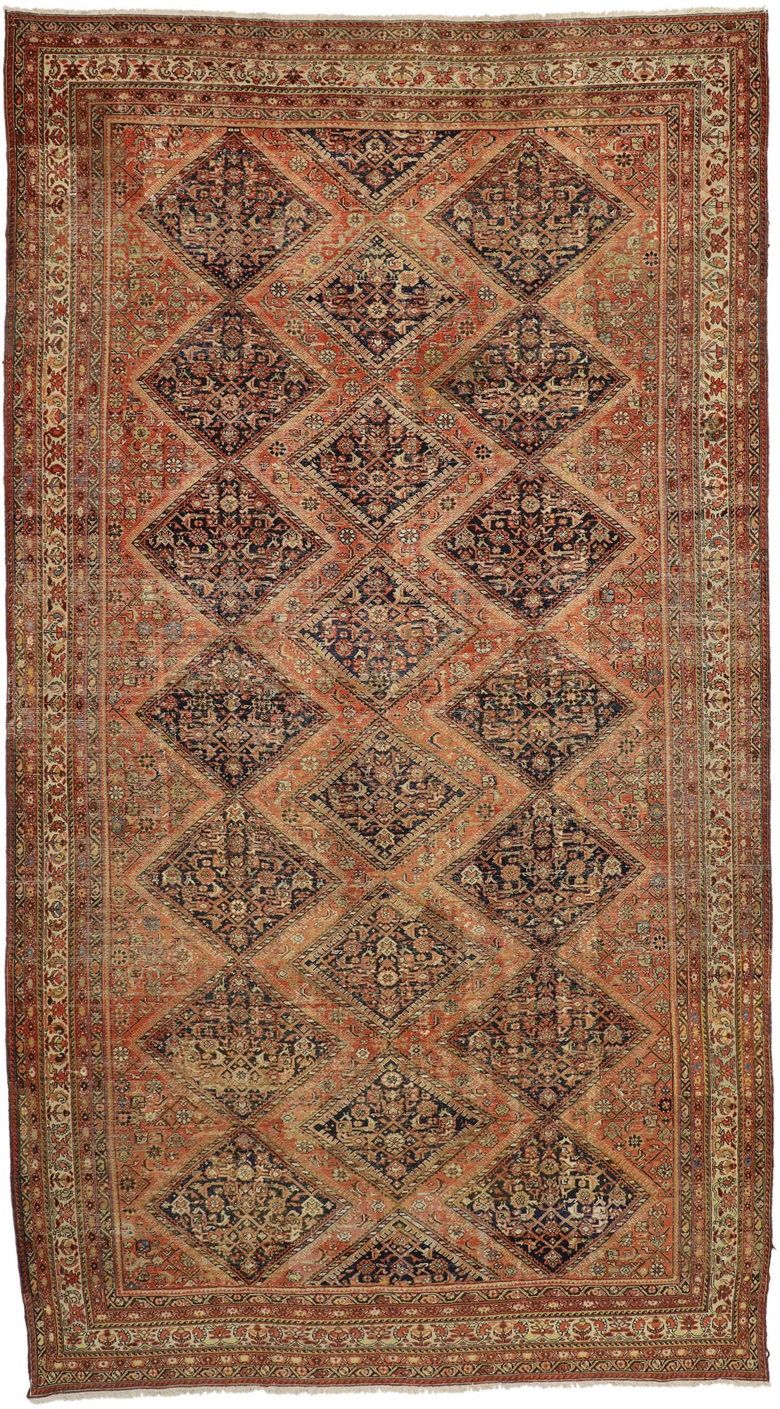 10 x 18 Antique Persian Malayer Rug 74262