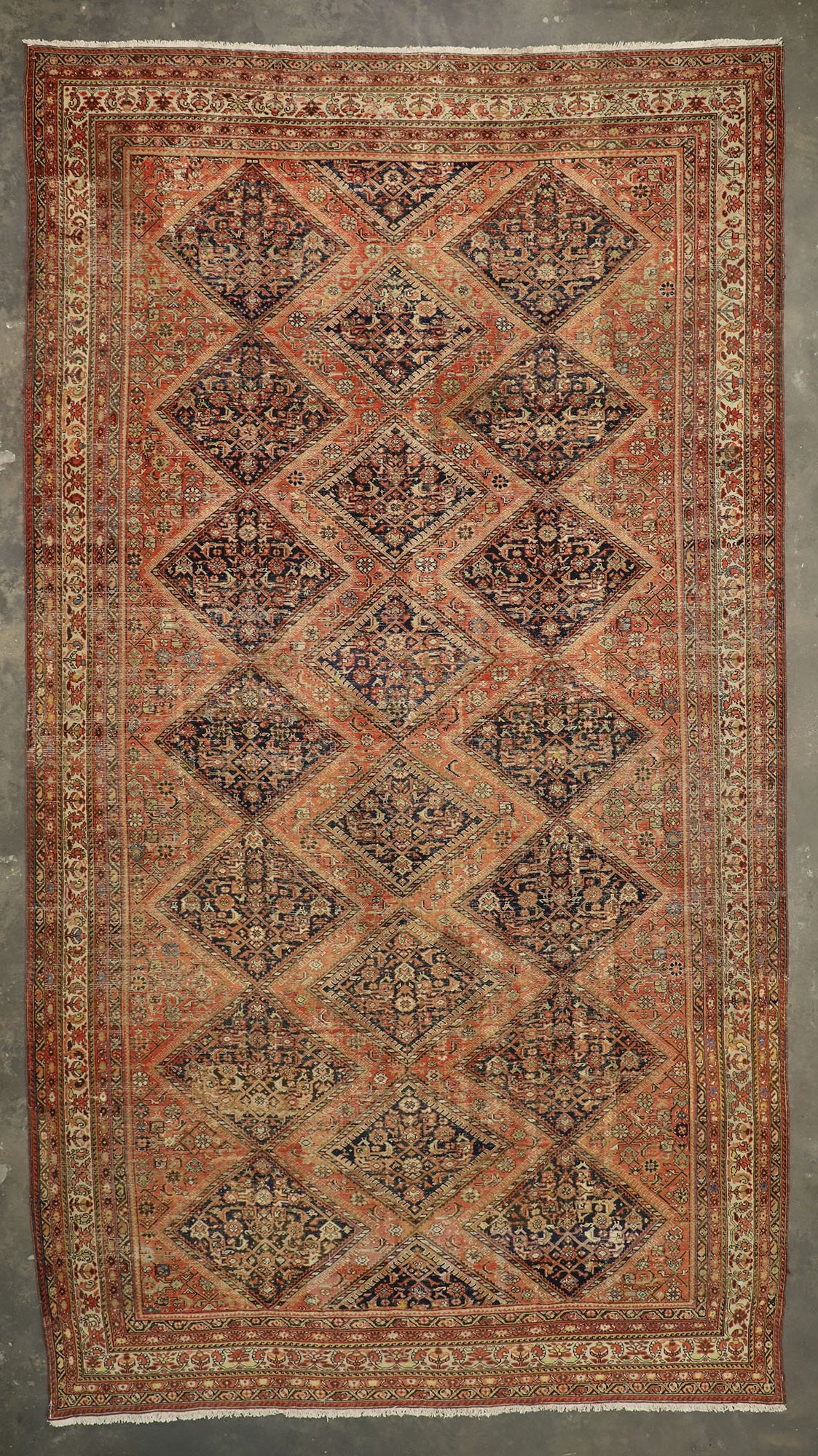 10 x 18 Antique Persian Malayer Rug 74262