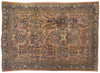 8 x 12 Antique Persian Lilihan Rug 74264
