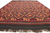9 x 13 Vintage Afghan Kilim Rug 74279
