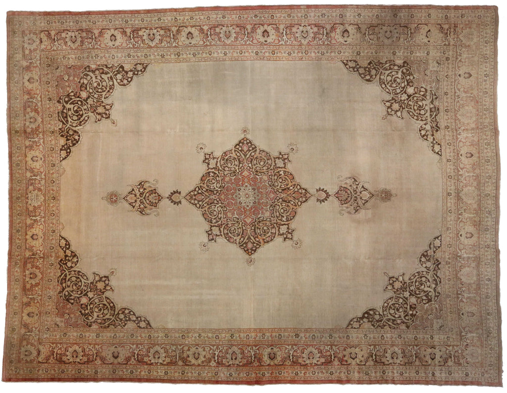 16 x 21 Antique Tabriz Rug 74284