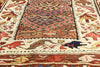 4 x 8 Antique Persian Kurdish Rug 74294