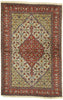 4 x 7 Antique Romanian Mahi Tabriz Rug 74300