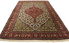 4 x 7 Antique Romanian Mahi Tabriz Rug 74300