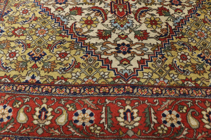 4 x 7 Antique Romanian Mahi Tabriz Rug 74300