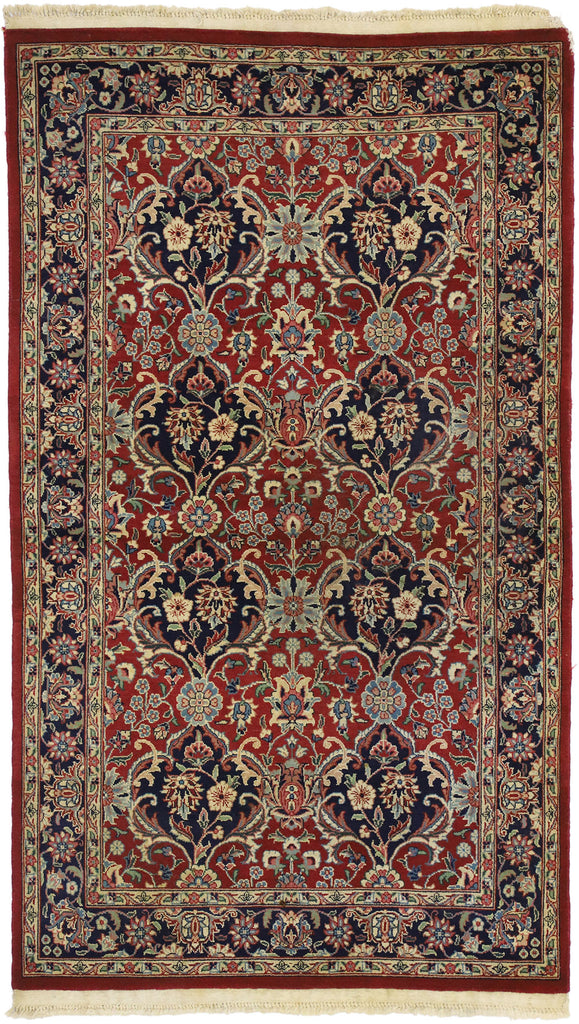 3 x 5 Vintage Pakistani Kashan Rug 74301