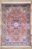 3 x 5 Vintage Persian Silk Qum Rug 74314