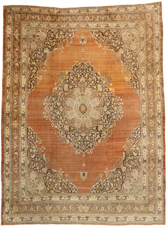 13 x 17 Haji Khalili Antique Persian Tabriz Rug 74321