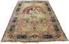 5 x 7 Antique Persian Kerman Pictorial Rug 74336