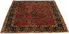 3 x 3 Antique Persian Sarouk Rug 74337