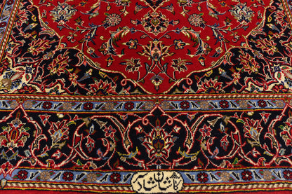 4 x 5 Vintage Kashan Rug 74338
