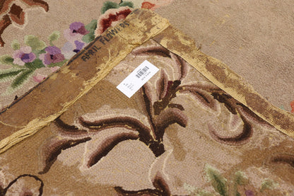 3 x 4 Antique American Hooked Rug 74345